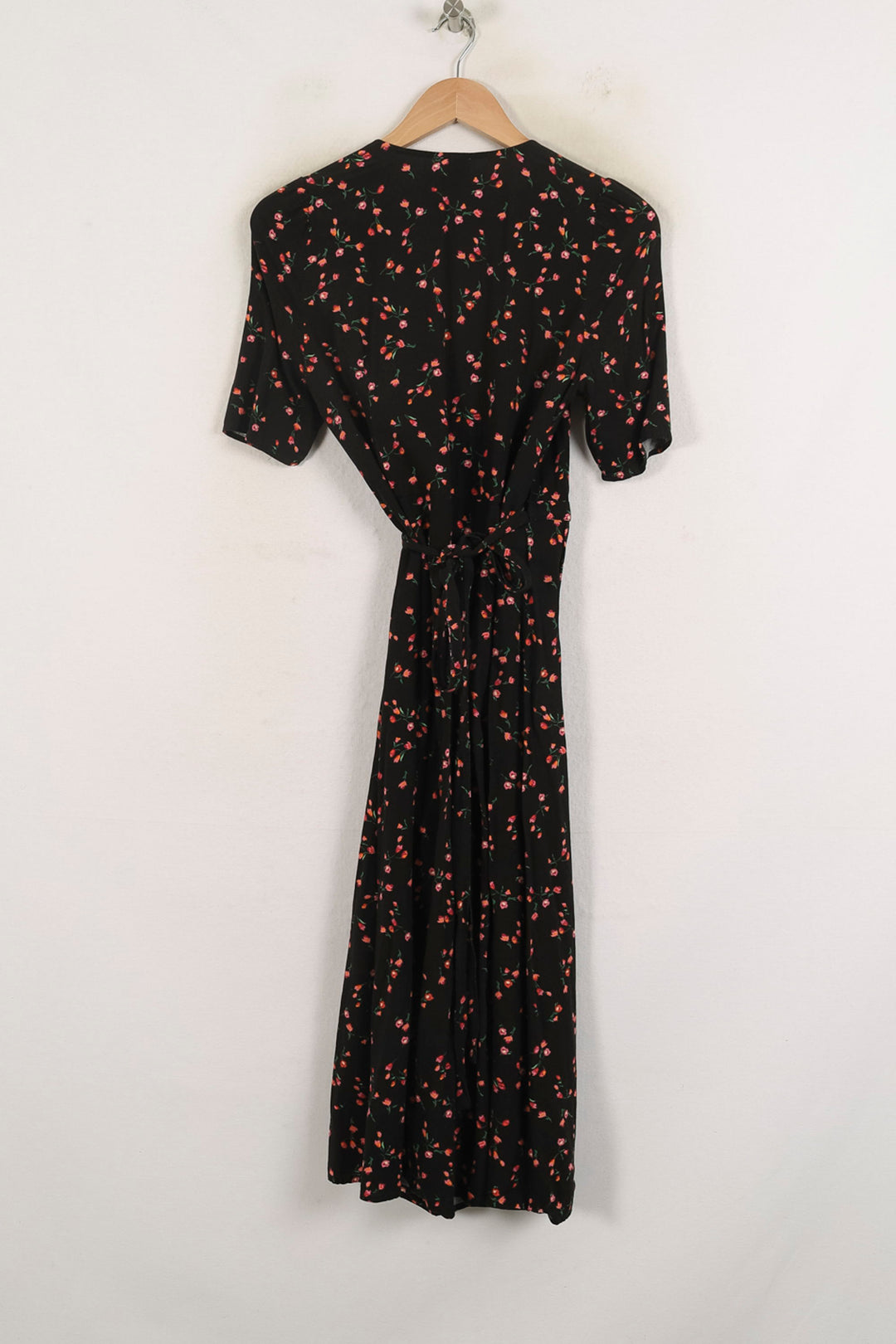 Robe Longue Noire et Fleurie - Taille S/36 de la marque Petite Mendigote | PARAD78262 - Vendu par Paradigme - Image 4