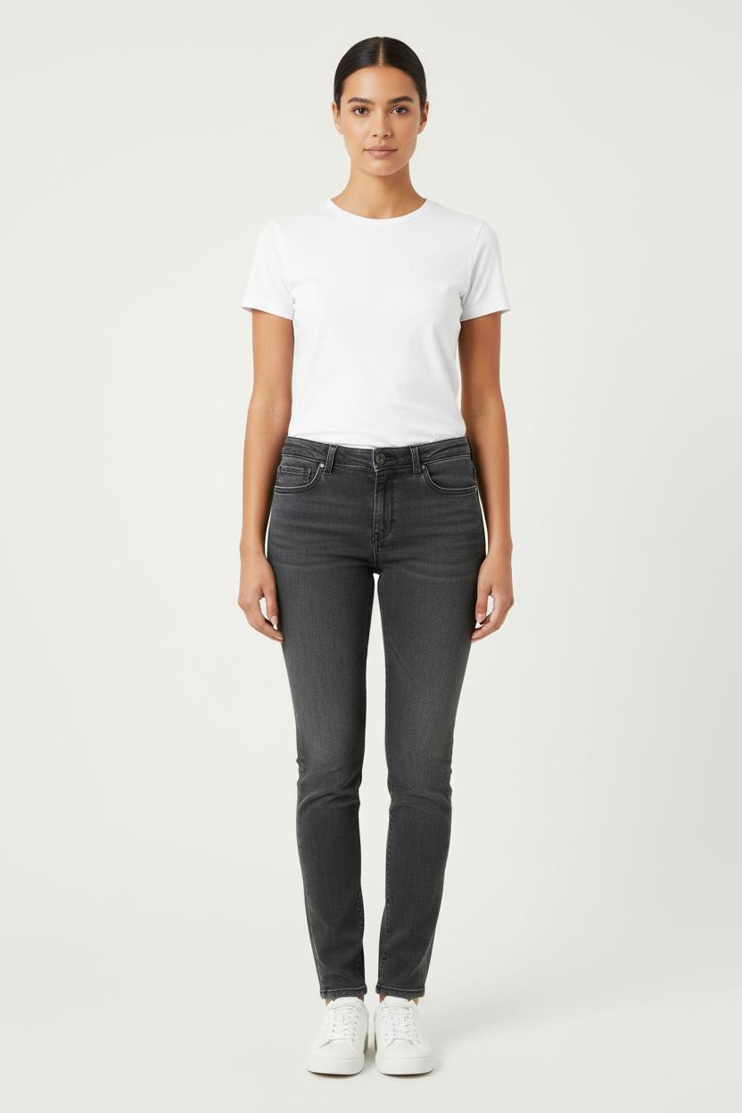 Jean Slim Noir - Taille S/36 de la marque La Fée Maraboutée | PARAD78270 - Vendu par Paradigme - Image 1