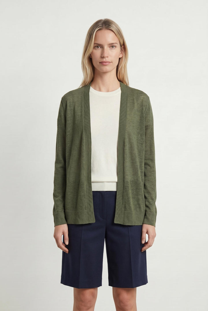 Cardigan Vert - Taille XS/34 de la marque La Fée Maraboutée | PARAD78271 - Vendu par Paradigme - Image 1