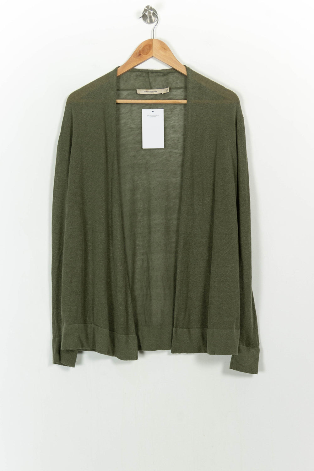 Cardigan Vert - Taille XS/34 de la marque La Fée Maraboutée | PARAD78271 - Vendu par Paradigme - Image 2