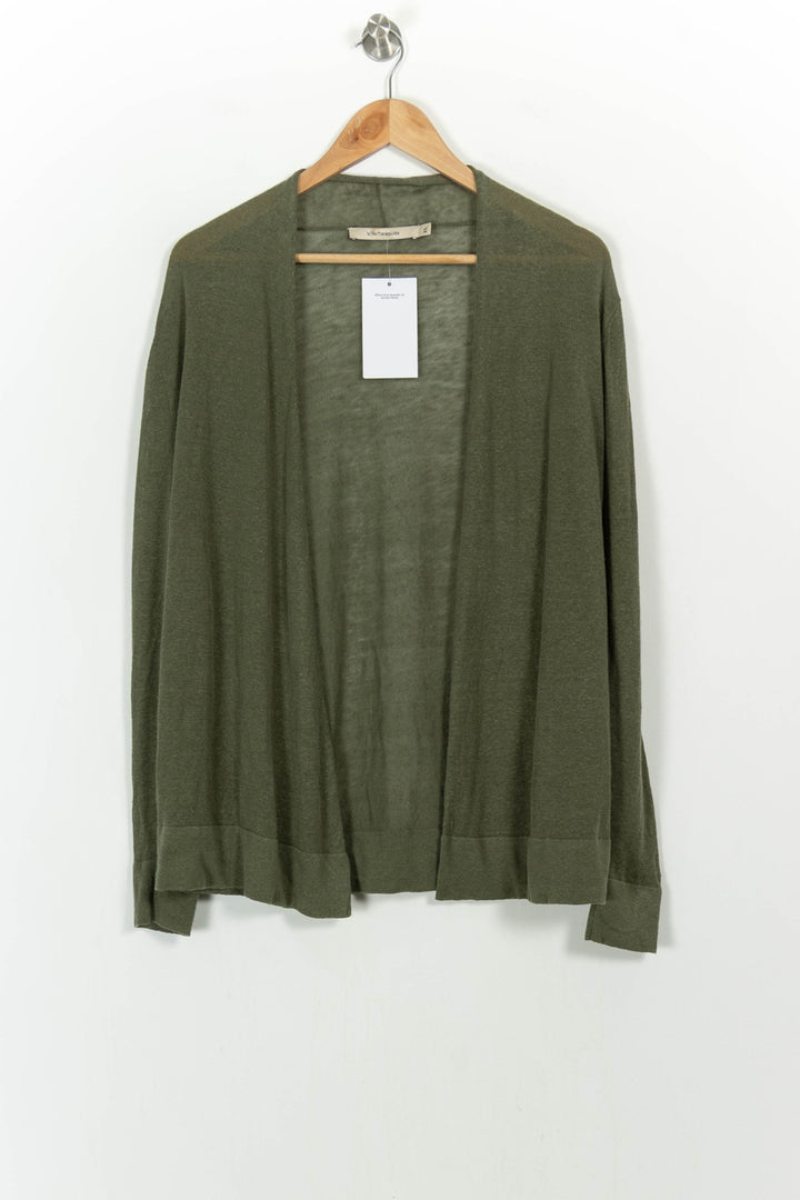 Cardigan Vert - Taille XS/34 de la marque La Fée Maraboutée | PARAD78271 - Vendu par Paradigme - Image 2