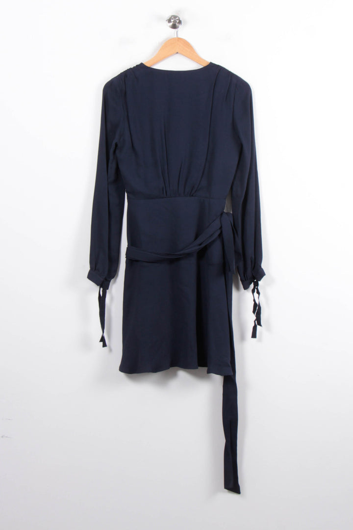 Robe Portefeuille Bleue - Taille S/36 de la marque Paul & Joe | PARAD78274 - Vendu par Paradigme - Image 4