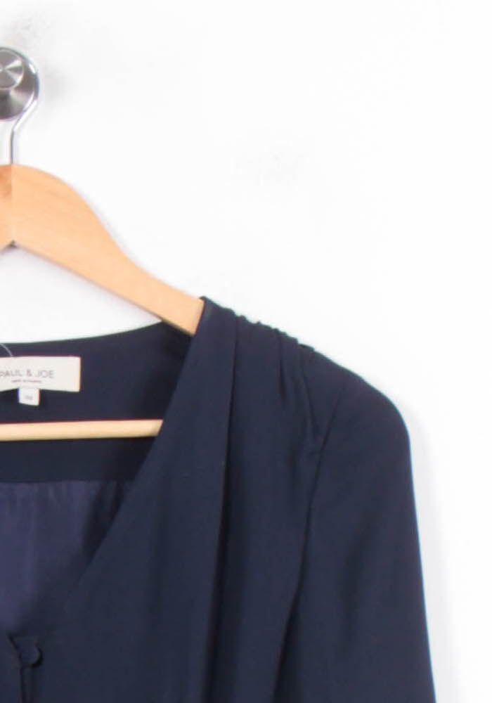 Robe Portefeuille Bleue - Taille S/36 de la marque Paul & Joe | PARAD78274 - Vendu par Paradigme - Image 3