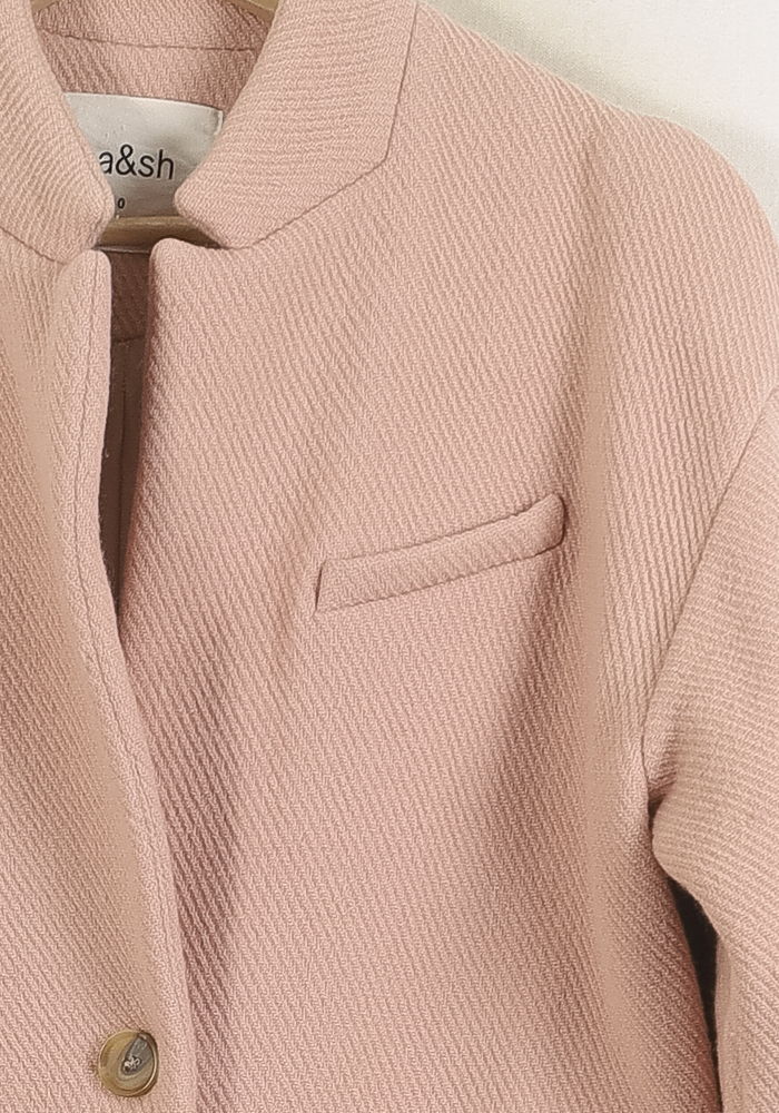 Manteau Rose - Taille XS/34 de la marque ba&sh | PARAD78281 - Vendu par Paradigme - Image 3