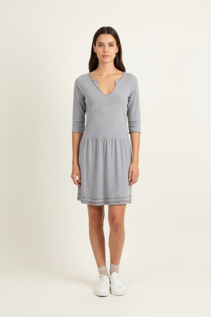 Robe Courte Grise - Taille S/36 de la marque Zadig&Voltaire | PARAD78299 - Vendu par Paradigme - Image 1