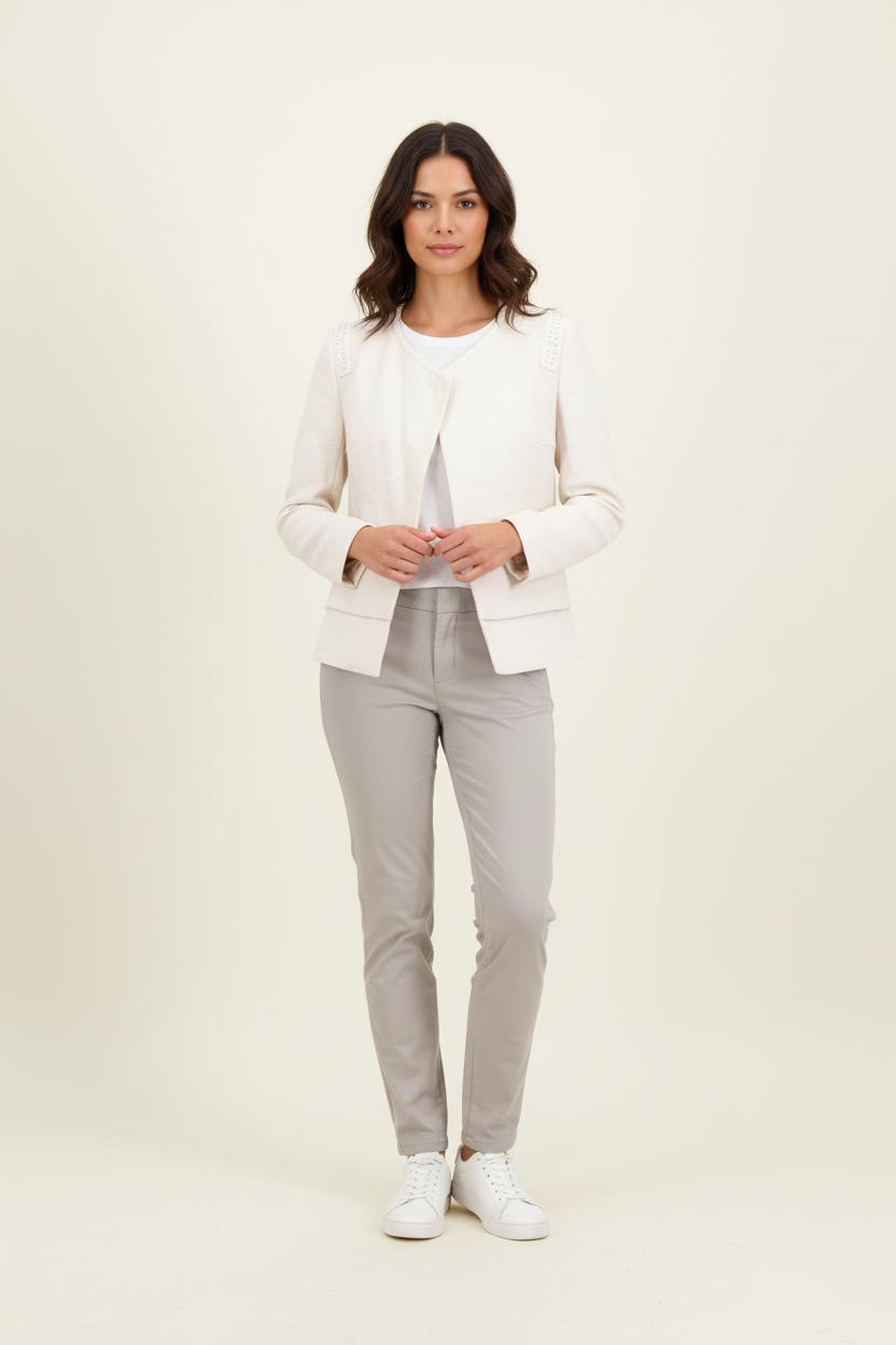 Veste Tailleur Beige - Taille S/36 de la marque Maje | PARAD78304 - Vendu par Paradigme - Image 1