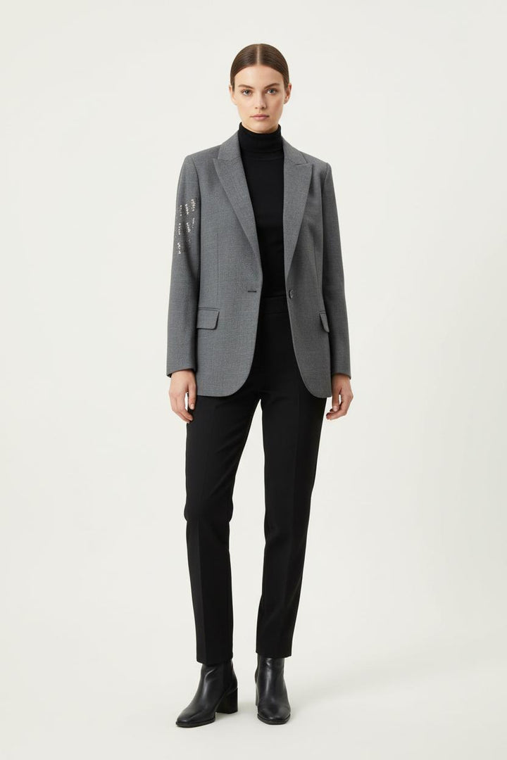 Blazer Gris - Taille S/36 de la marque Zadig&Voltaire | PARAD78306 - Vendu par Paradigme - Image 1