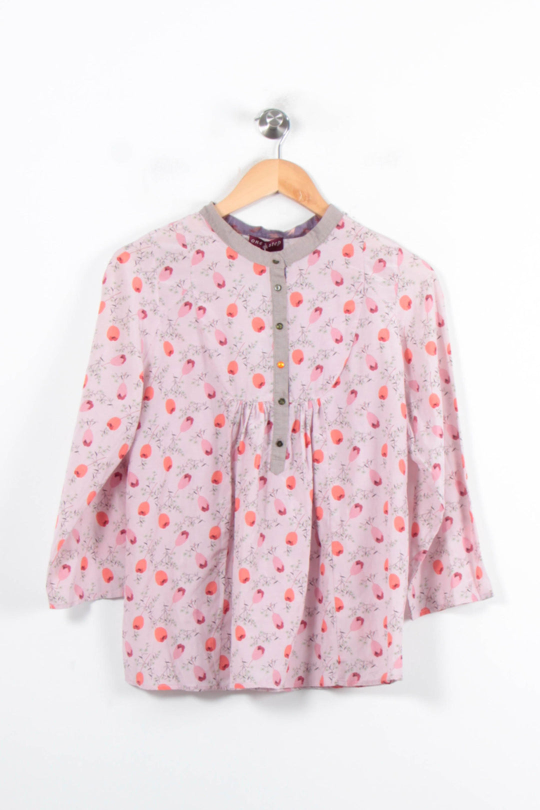 Blouse Rose - Taille L/40 de la marque One Step | PARAD78309 - Vendu par Paradigme - Image 2