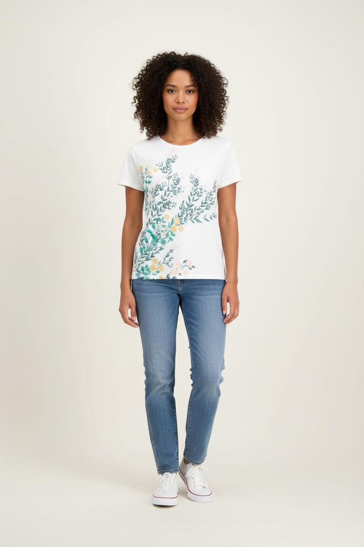 Tee-shirt Blanc - Taille L/40 de la marque Maison 123 | PARAD78312 - Vendu par Paradigme - Image 1