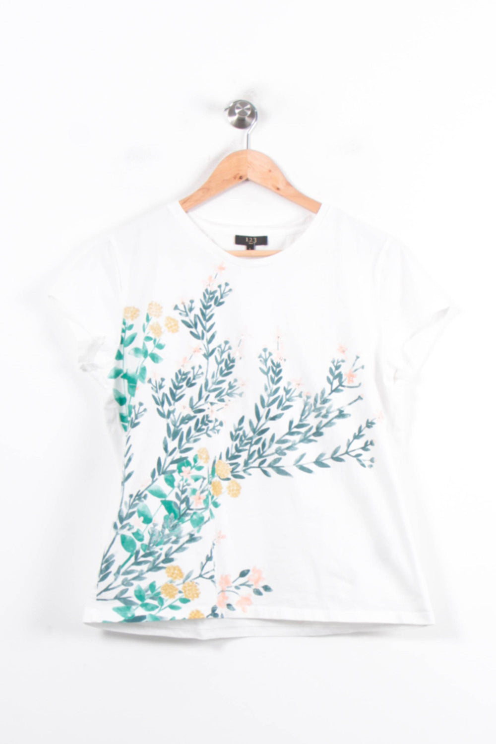Tee-shirt Blanc - Taille L/40 de la marque Maison 123 | PARAD78312 - Vendu par Paradigme - Image 2
