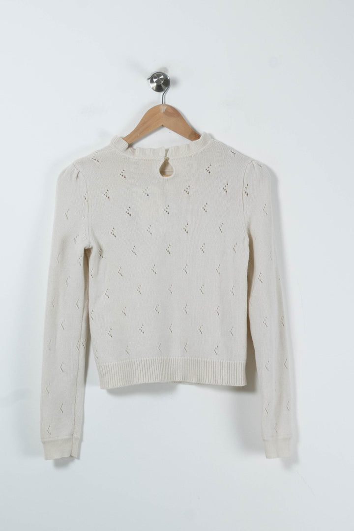 Pull Beige - Taille S/36 de la marque Des petits hauts | PARAD78320 - Vendu par Paradigme - Image 4