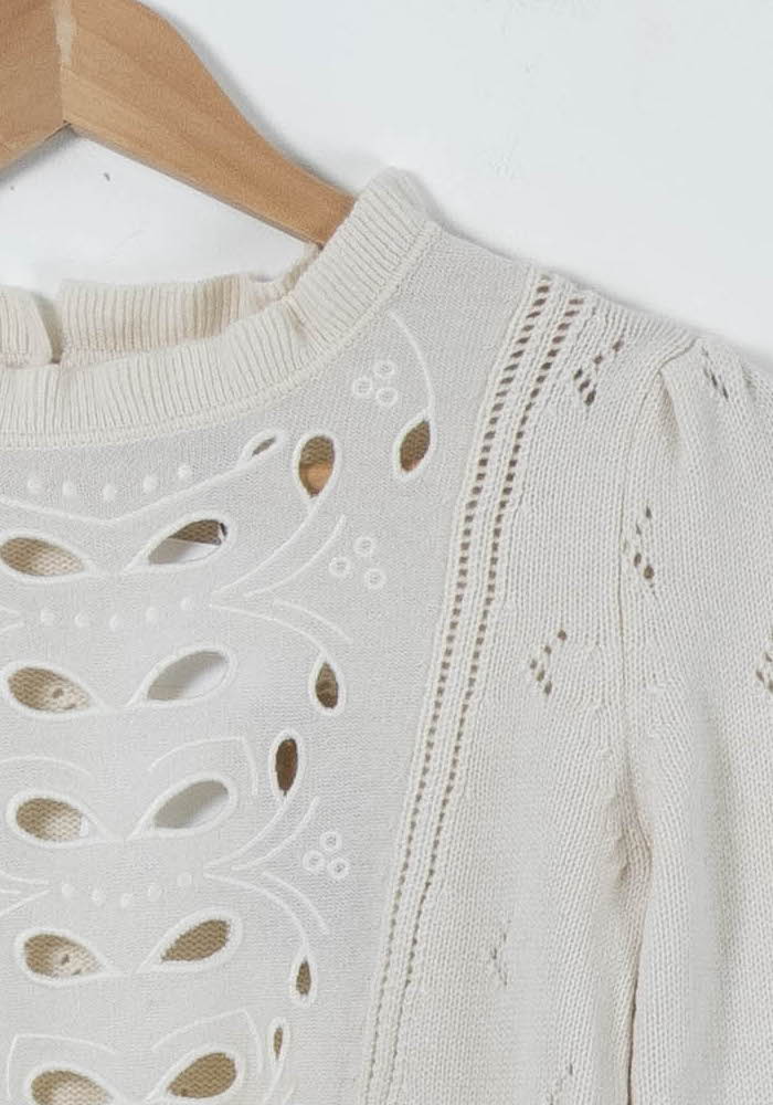 Pull Beige - Taille S/36 de la marque Des petits hauts | PARAD78320 - Vendu par Paradigme - Image 3