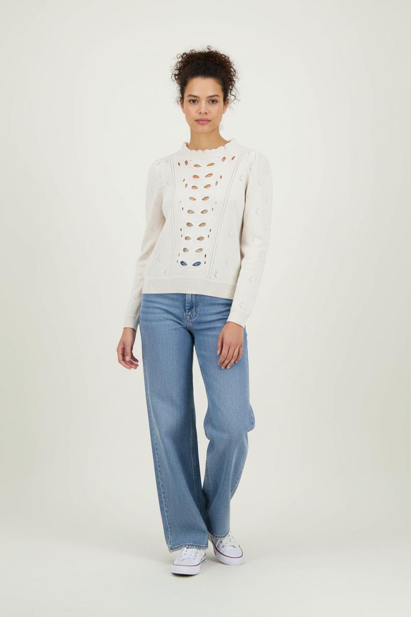 Pull Beige - Taille S/36 de la marque Des petits hauts | PARAD78320 - Vendu par Paradigme - Image 1