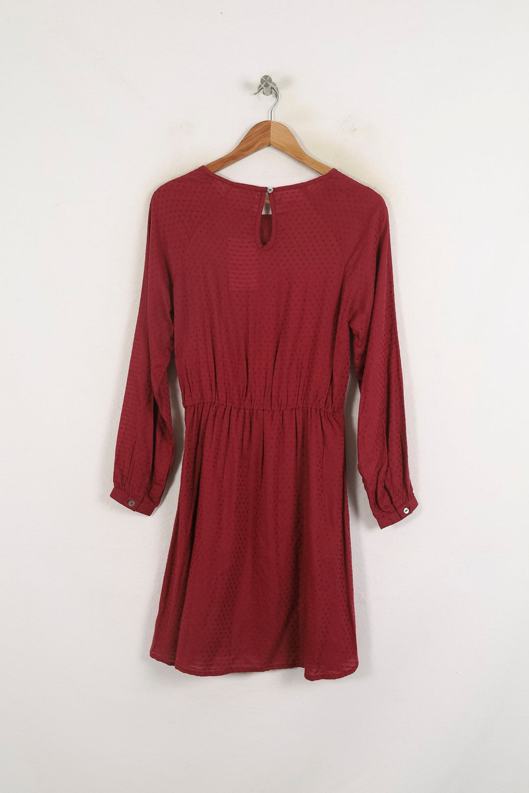 Robe Manche Longue Bordeaux - Taille S/36 de la marque Karl Marc John | PARAD78321 - Vendu par Paradigme - Image 4