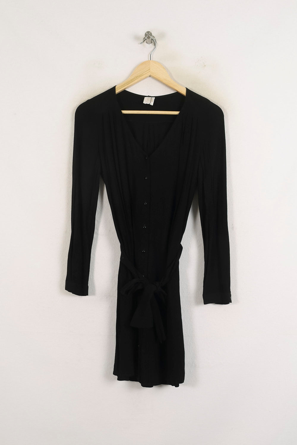 Robe Chemise Noire - Taille S/36 de la marque Des petits hauts | PARAD78325 - Vendu par Paradigme - Image 2