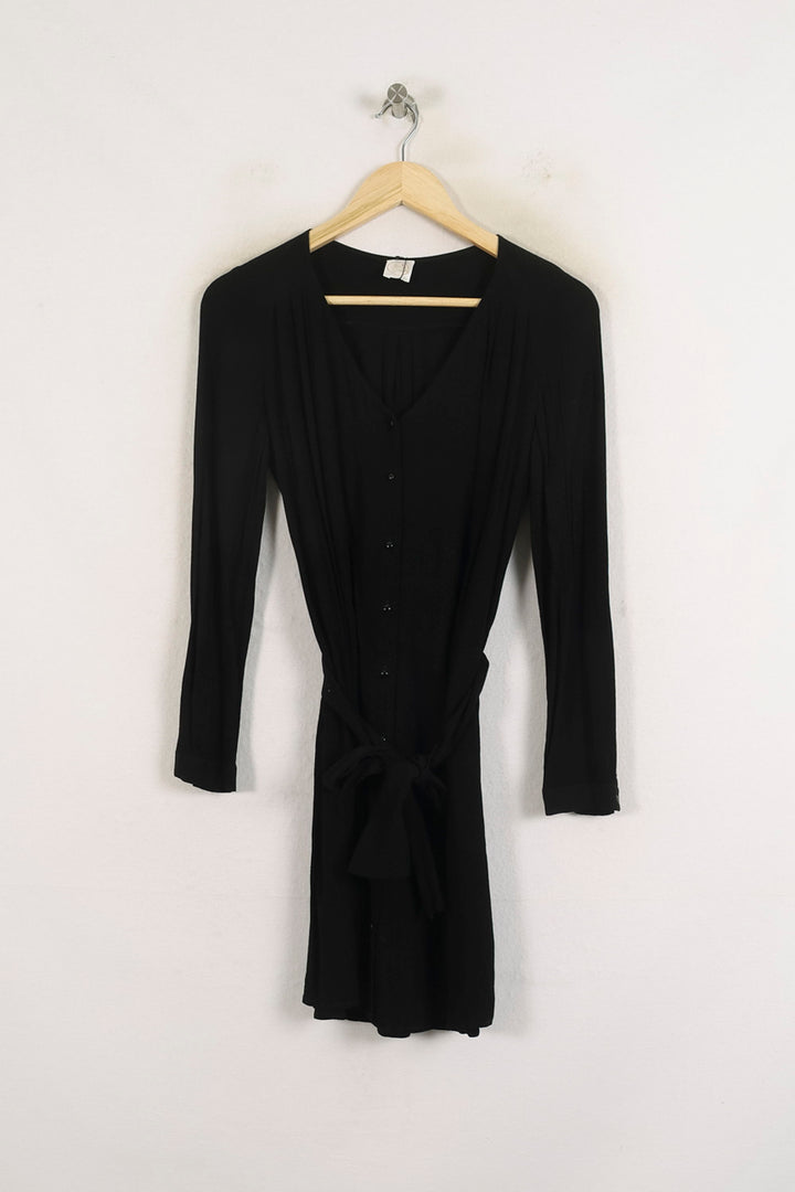 Robe Chemise Noire - Taille S/36 de la marque Des petits hauts | PARAD78325 - Vendu par Paradigme - Image 2