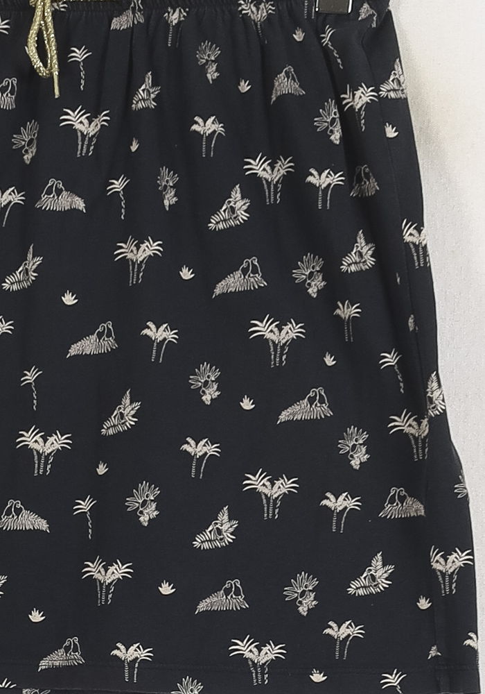 Jupe Courte Bleue et Blanche - Taille S/36 de la marque Des petits hauts | PARAD78327 - Vendu par Paradigme - Image 3