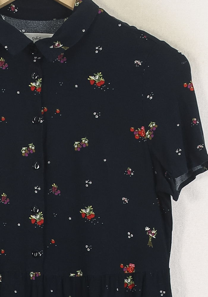 Robe Chemise Bleue - Taille XS/34 de la marque Des petits hauts | PARAD78328 - Vendu par Paradigme - Image 3