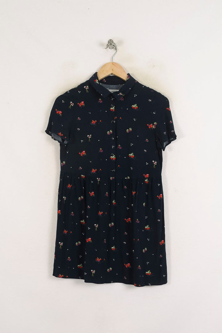 Robe Chemise Bleue - Taille XS/34 de la marque Des petits hauts | PARAD78328 - Vendu par Paradigme - Image 2