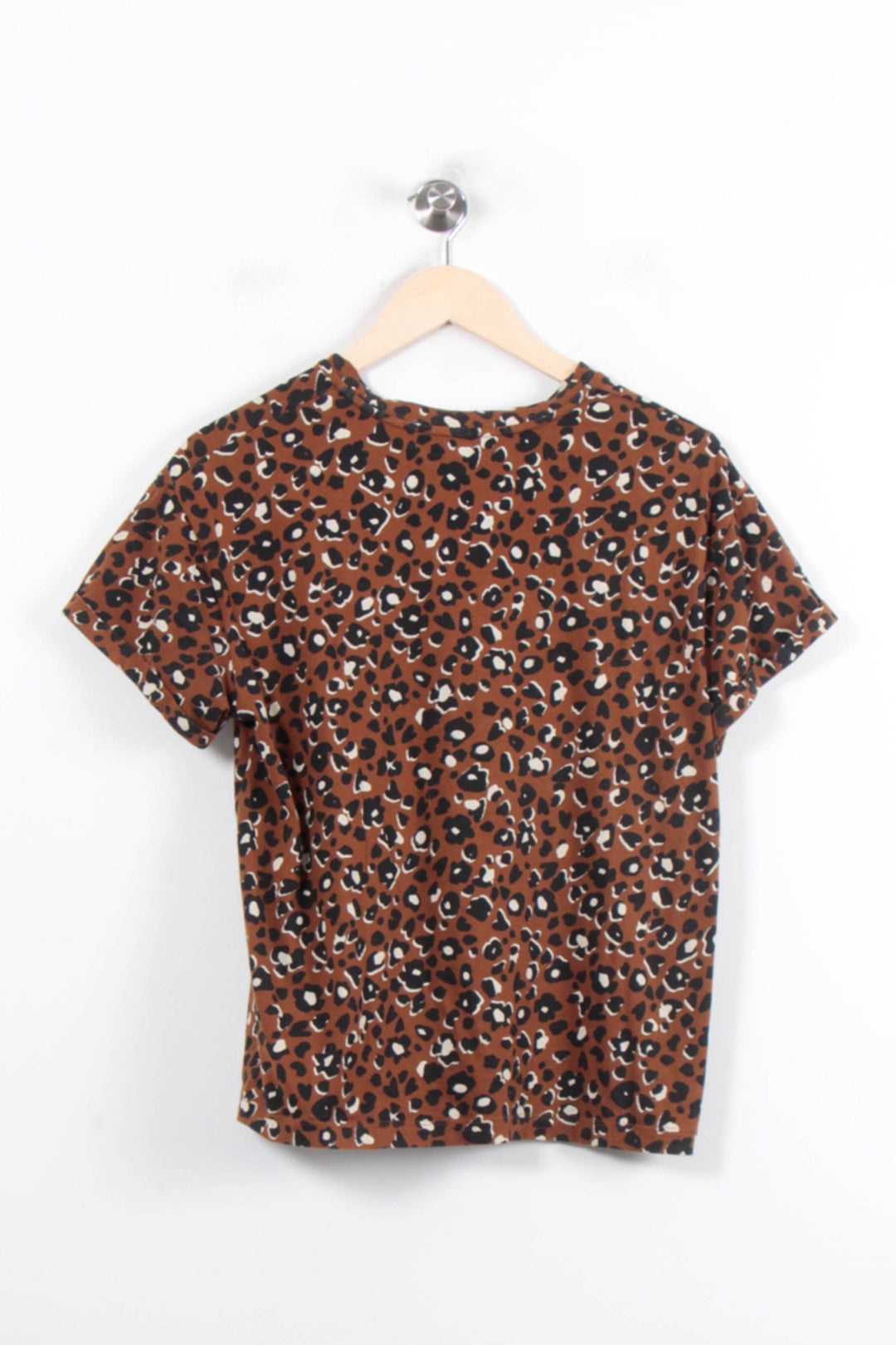 Tee-shirt Marron et Noir - Taille S/36 de la marque I.Code | PARAD78329 - Vendu par Paradigme - Image 4