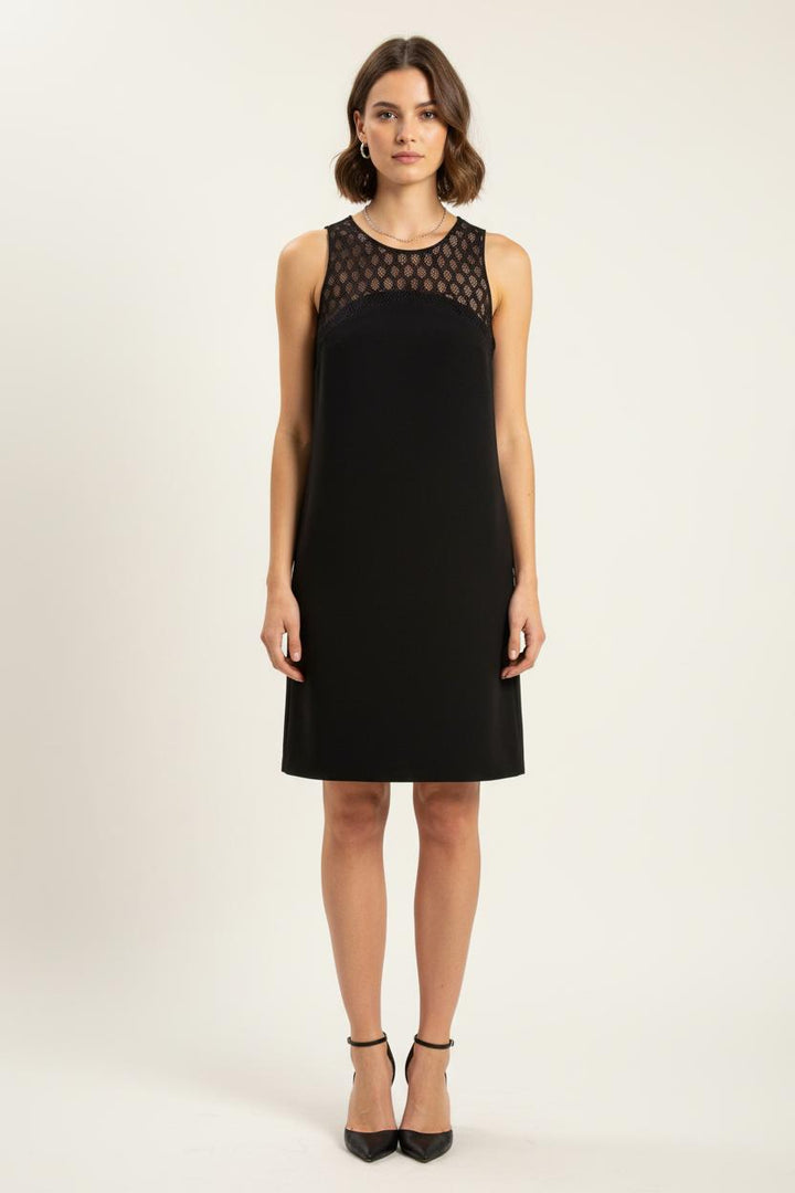 Robe Droite Noire - Taille M/38 de la marque Maje | PARAD78330 - Vendu par Paradigme - Image 1