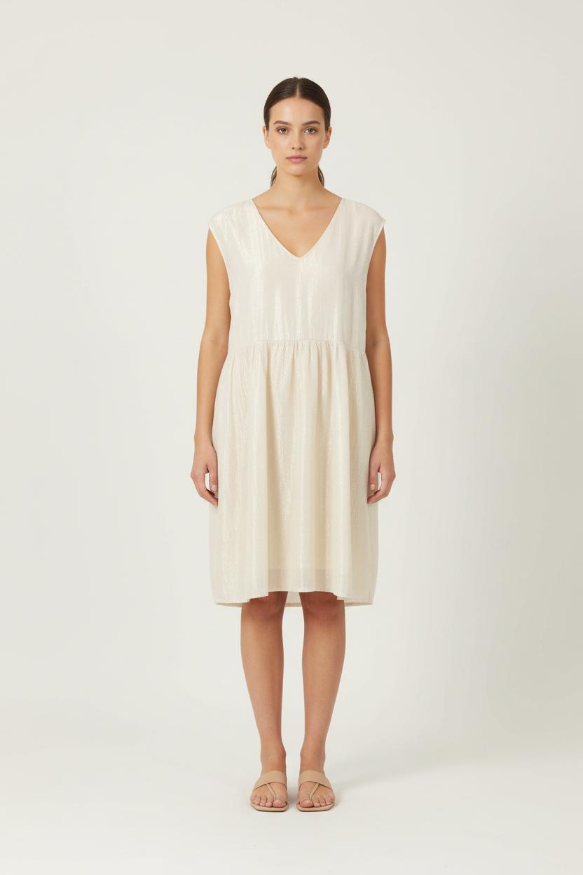 Robe Courte Beige - Taille S/36 de la marque Des petits hauts | PARAD78332 - Vendu par Paradigme - Image 1
