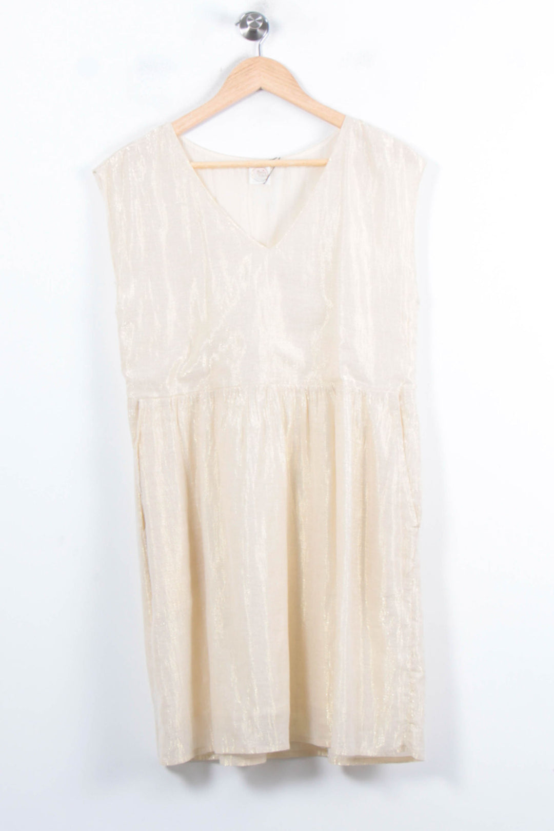 Robe Courte Beige - Taille S/36 de la marque Des petits hauts | PARAD78332 - Vendu par Paradigme - Image 2