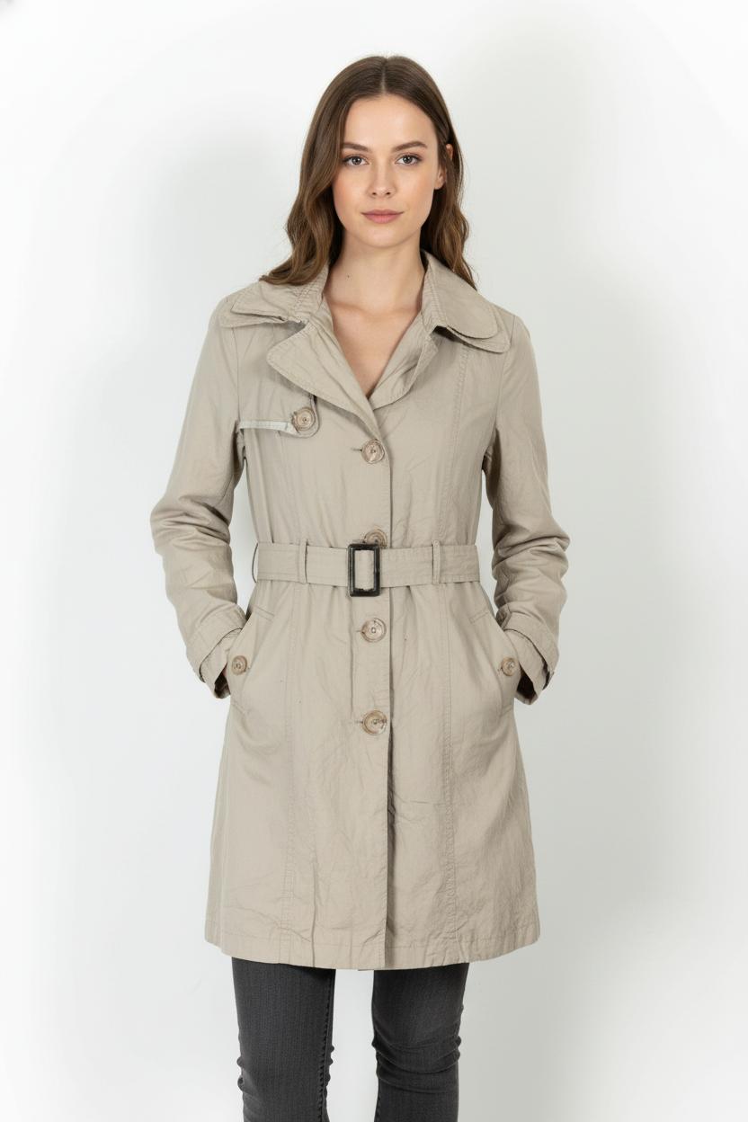 Trench Beige - Taille XXL/44 de la marque La Fée Maraboutée | PARAD78341 - Vendu par Paradigme - Image 1