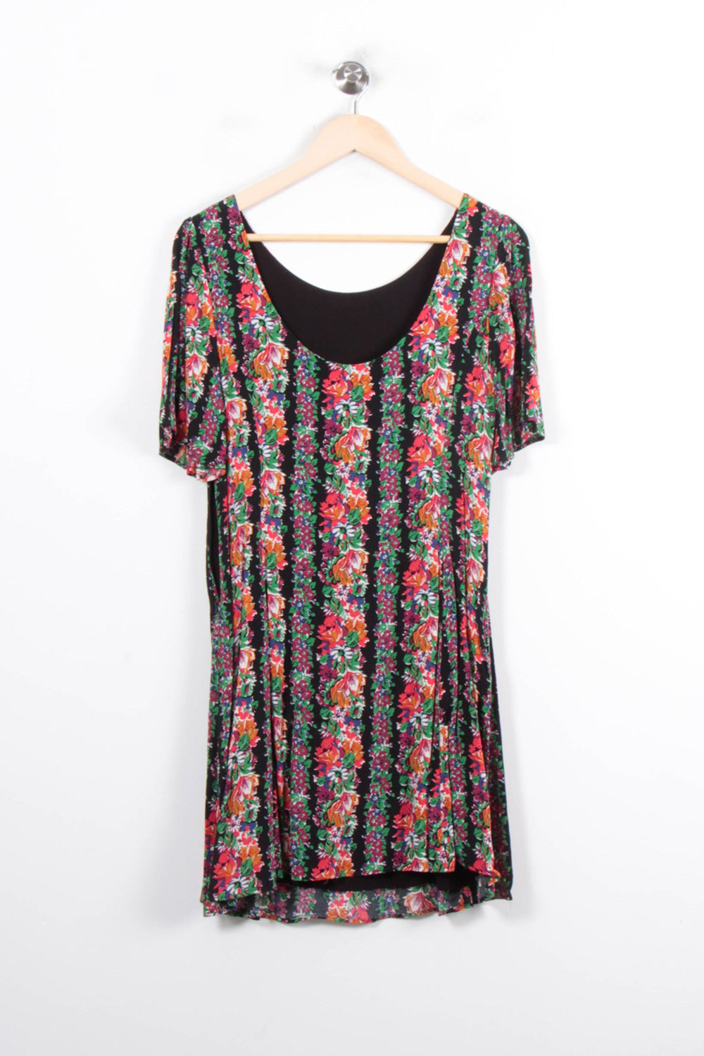 Robe Fleurie Multicolore - Taille M/38 de la marque Sézane | PARAD78348 - Vendu par Paradigme - Image 2