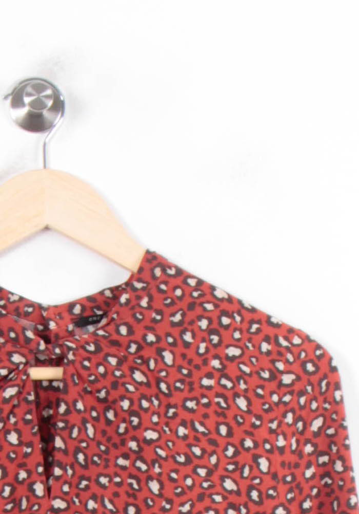 Blouse Orange et Noire - Taille S/36 de la marque One Step | PARAD78356 - Vendu par Paradigme - Image 3