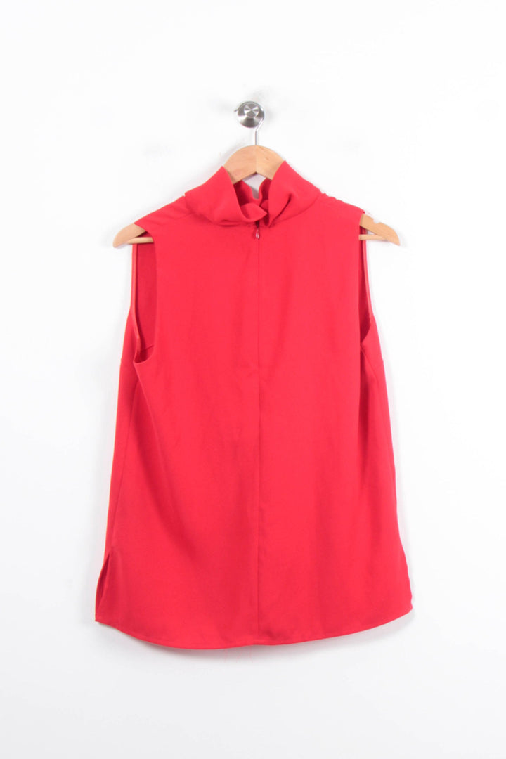 Blouse Rouge - Taille M/38 de la marque ZAPA | PARAD78359 - Vendu par Paradigme - Image 4