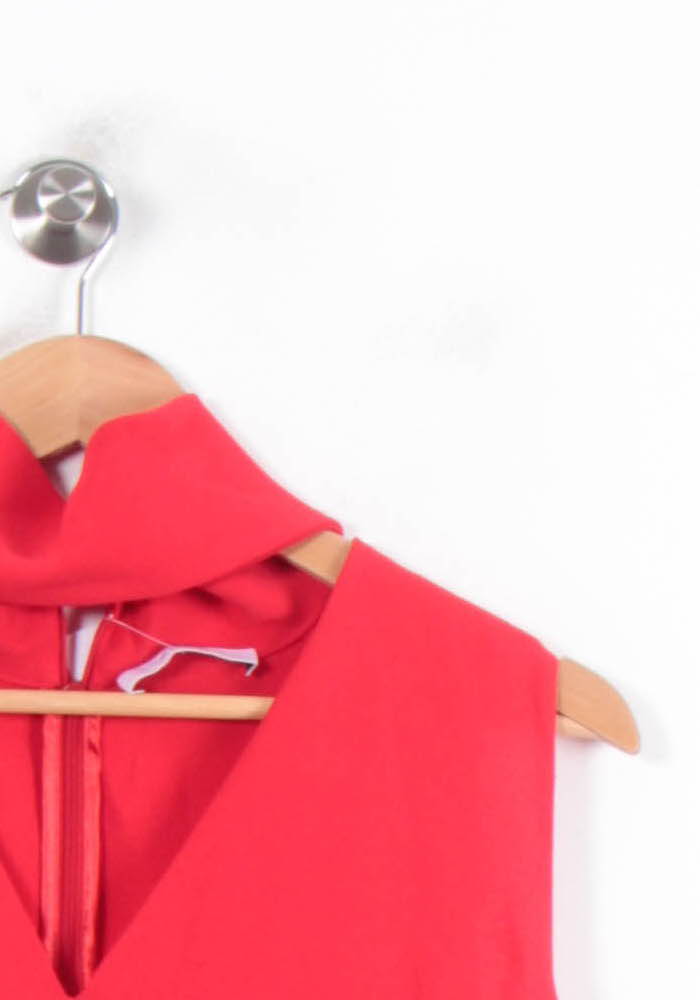 Blouse Rouge - Taille M/38 de la marque ZAPA | PARAD78359 - Vendu par Paradigme - Image 3