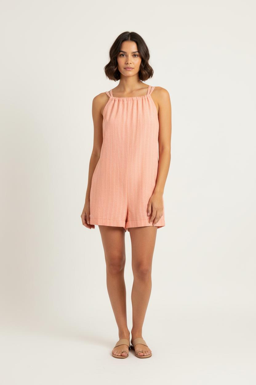 Combishort Rose - Taille S/36 de la marque FRNCH | PARAD78362 - Vendu par Paradigme - Image 1