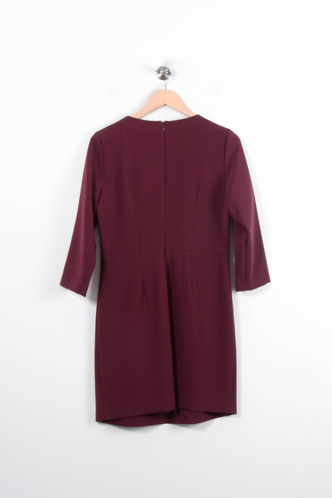 Robe Bordeaux - Taille M/38 de la marque La Fée Maraboutée | PARAD78366 - Vendu par Paradigme - Image 4