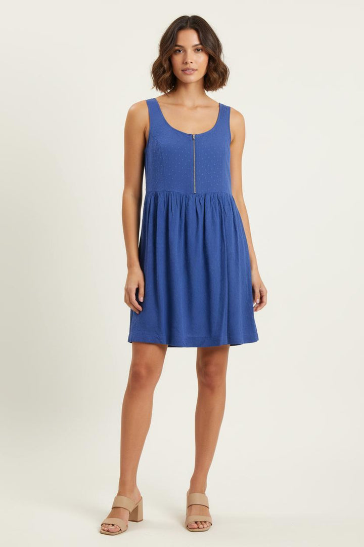 Robe Sans Manches Bleue - Taille M/38 de la marque I.Code | PARAD78376 - Vendu par Paradigme - Image 1