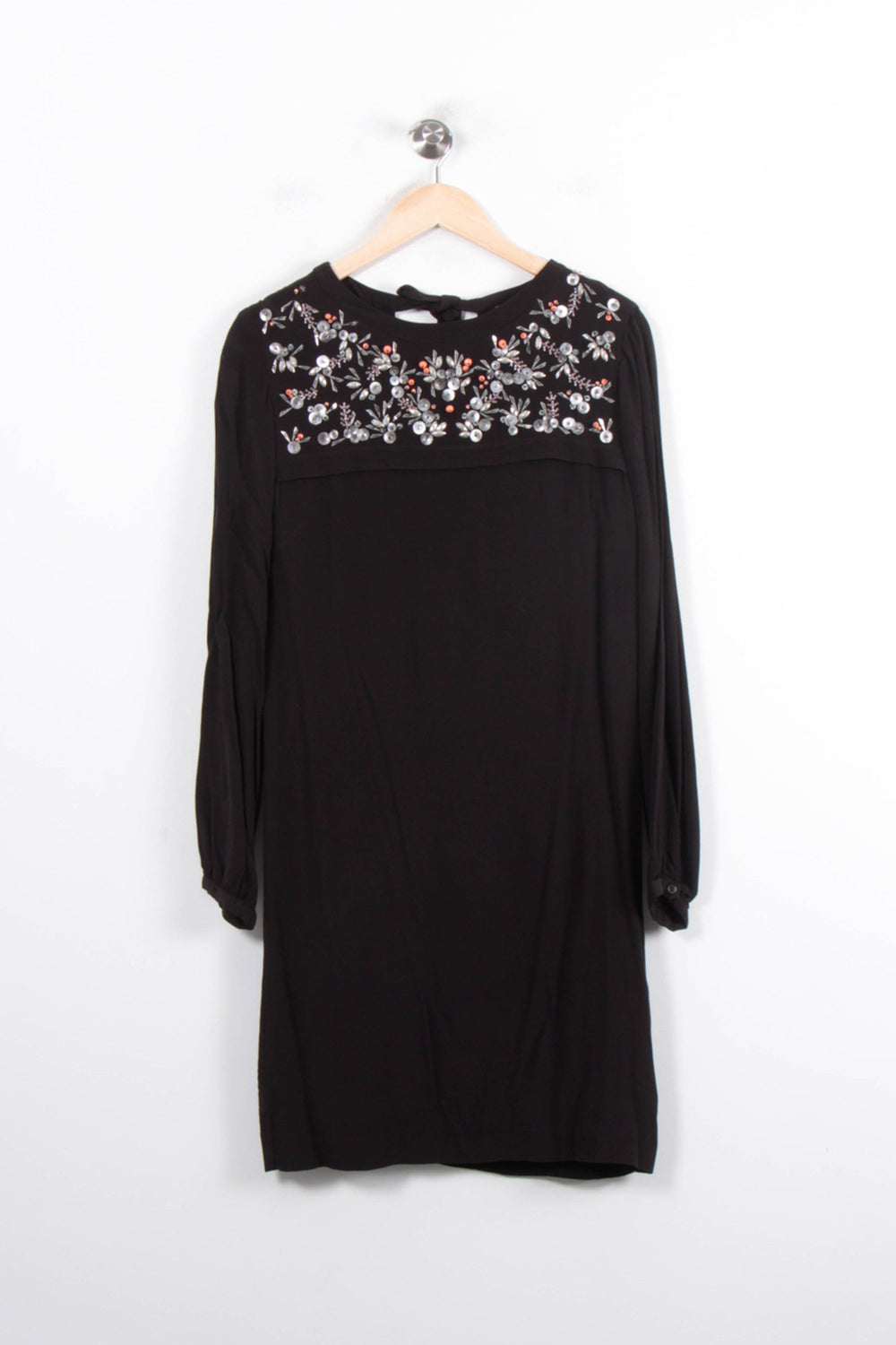 Robe Noire - Taille M/38 de la marque La Fée Maraboutée | PARAD78379 - Vendu par Paradigme - Image 2