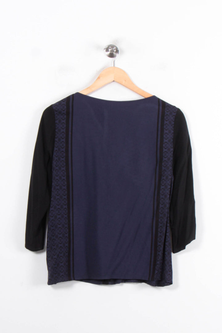Blouse Bleu et Noir - Taille M/38 de la marque I.Code | PARAD78383 - Vendu par Paradigme - Image 4