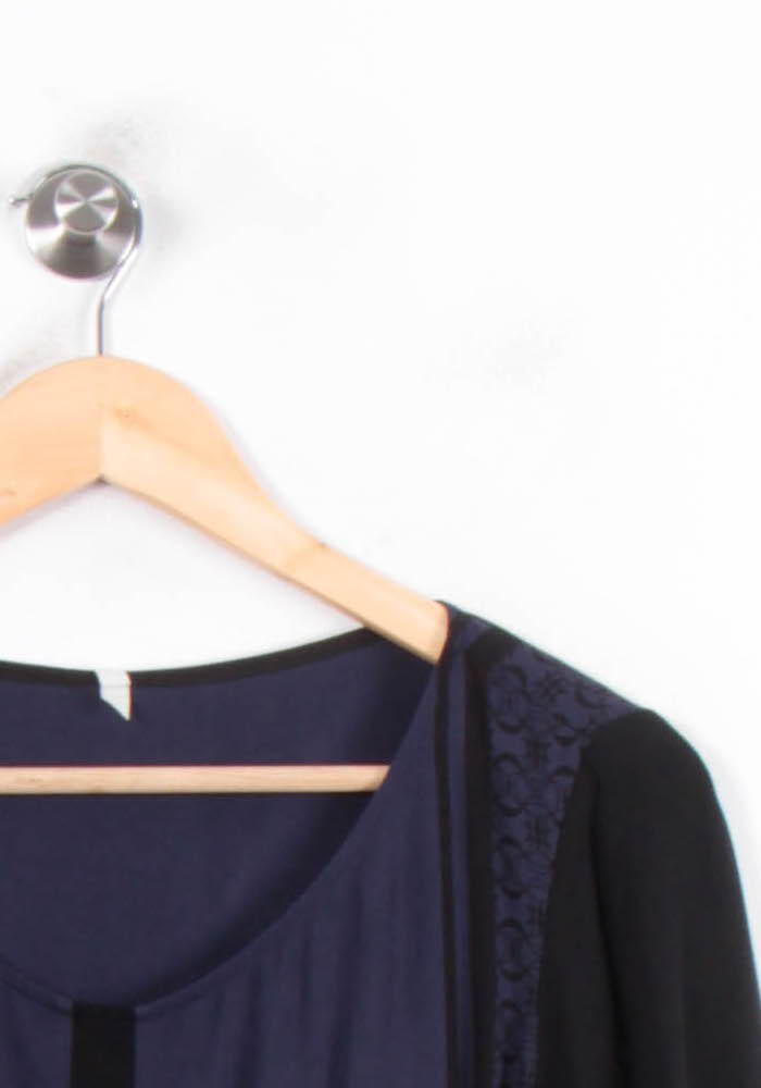Blouse Bleu et Noir - Taille M/38 de la marque I.Code | PARAD78383 - Vendu par Paradigme - Image 3