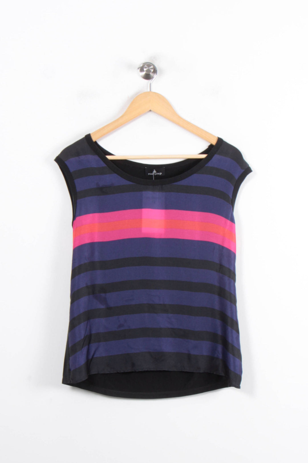 Débardeur Noir et Bleu - Taille M/38 de la marque One Step | PARAD78385 - Vendu par Paradigme - Image 2
