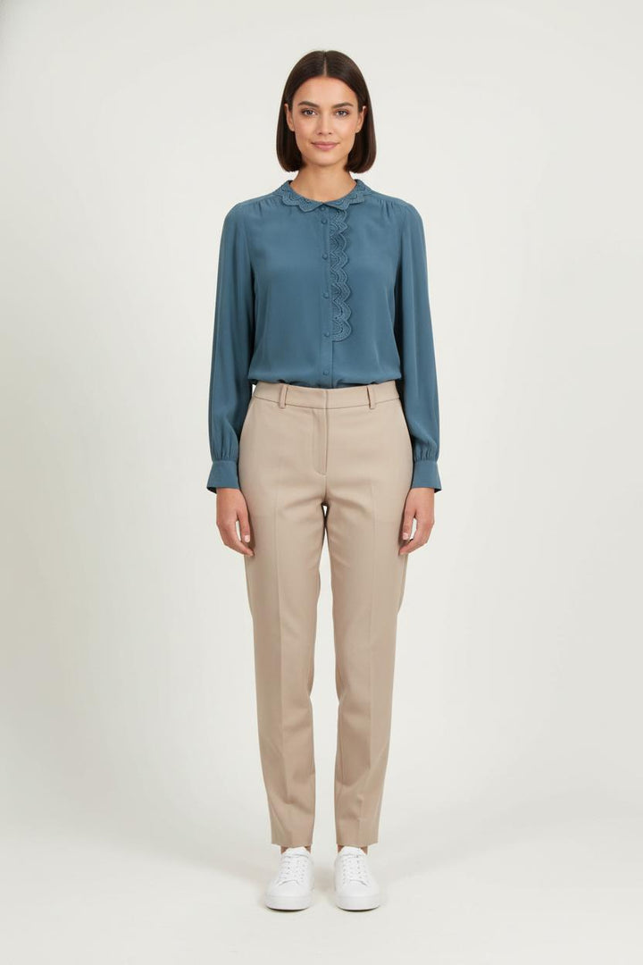 Blouse Verte - Taille L/40 de la marque Sézane | PARAD78387 - Vendu par Paradigme - Image 1
