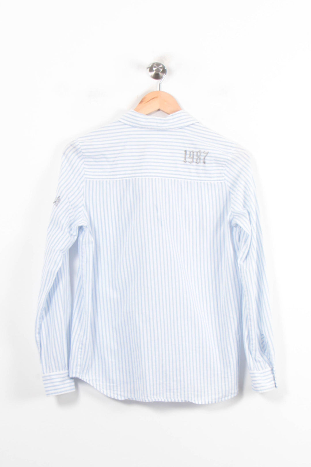 Chemise Rayée Bleue et Blanche - Taille S/36 de la marque IKKS | PARAD78389 - Vendu par Paradigme - Image 4
