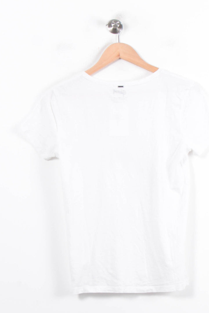 Tee-shirt Blanc - Taille S/36 de la marque IKKS | PARAD78395 - Vendu par Paradigme - Image 4