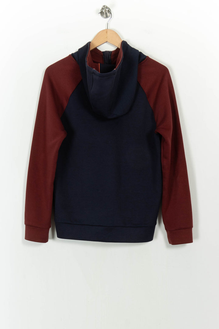 Sweat à Capuche Bleu et Bordeaux - Taille M/38 de la marque IKKS | PARAD78403 - Vendu par Paradigme - Image 4
