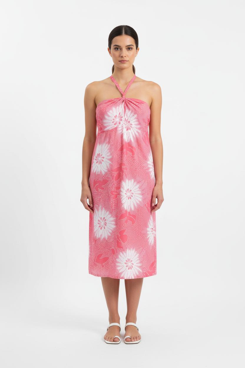 Robe Midi Rouge et Blanche - Taille M/38 de la marque Paul & Joe Sister | PARAD78404 - Vendu par Paradigme - Image 1