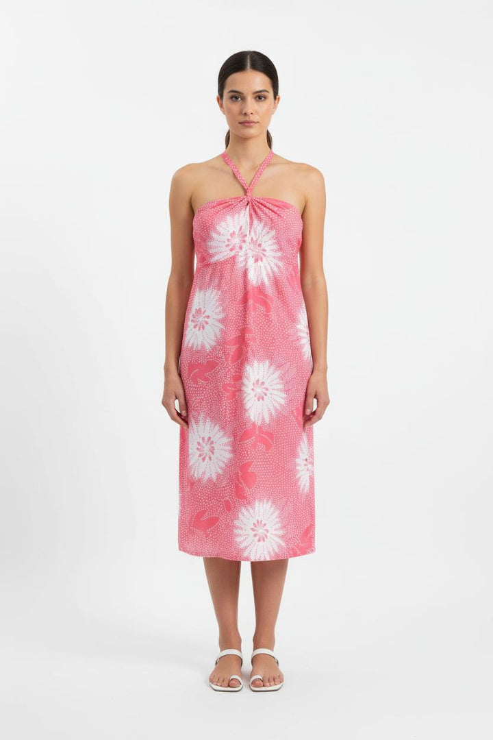 Robe Midi Rouge et Blanche - Taille M/38 de la marque Paul & Joe Sister | PARAD78404 - Vendu par Paradigme - Image 1
