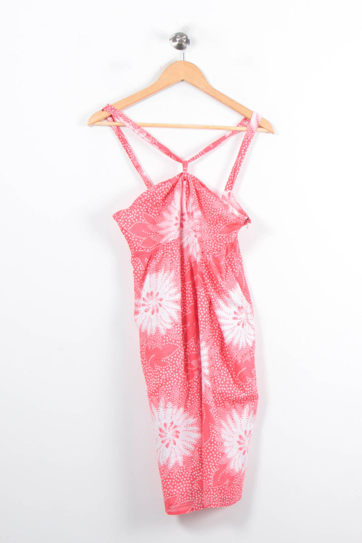 Robe Midi Rouge et Blanche - Taille M/38 de la marque Paul & Joe Sister | PARAD78404 - Vendu par Paradigme - Image 2