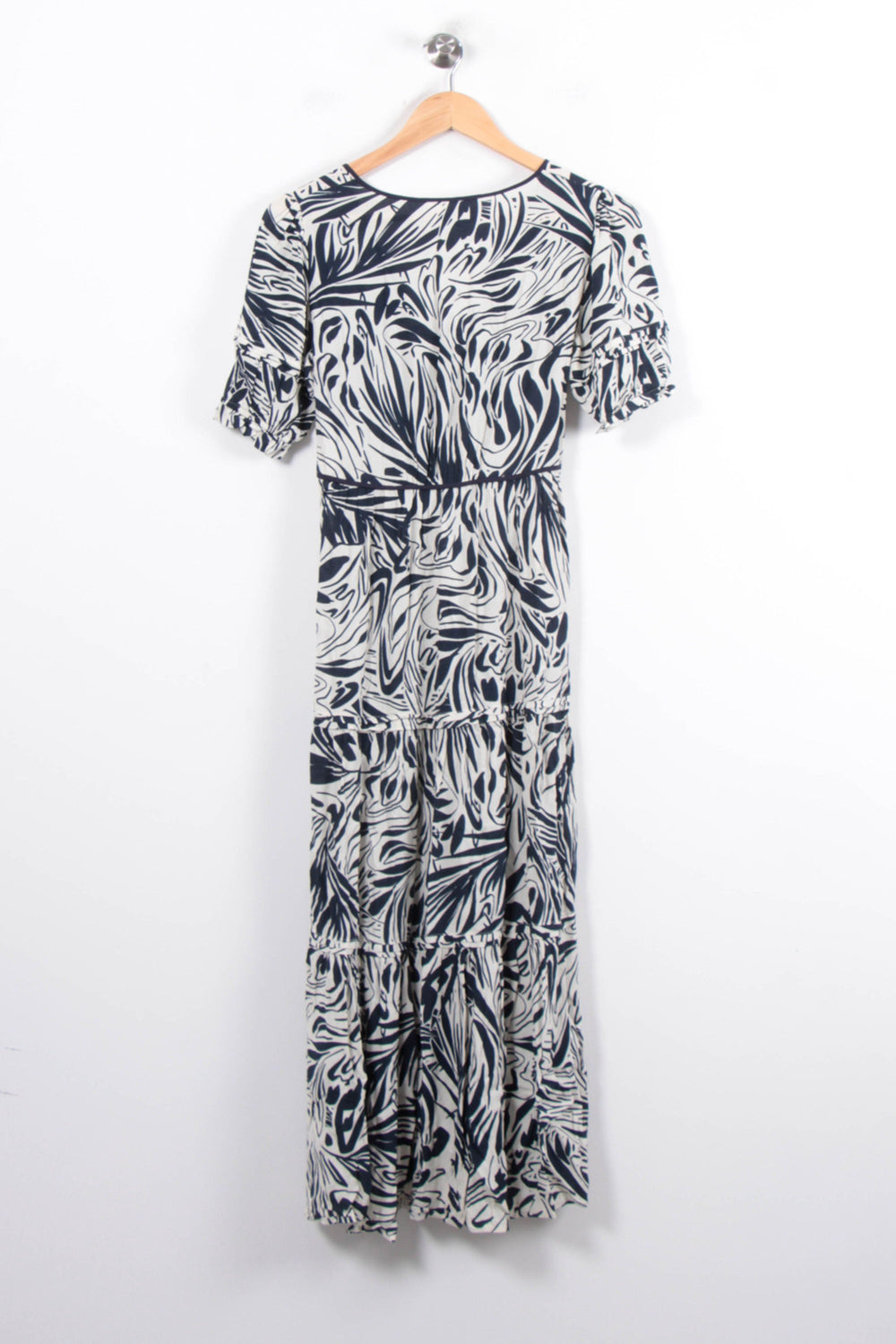 Robe Midi Bleu et Blanc - Taille XS/34 de la marque ba&sh | PARAD78426 - Vendu par Paradigme - Image 2