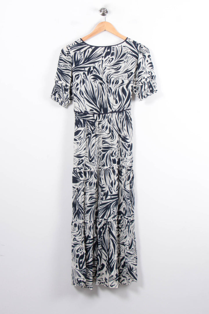 Robe Midi Bleu et Blanc - Taille XS/34 de la marque ba&sh | PARAD78426 - Vendu par Paradigme - Image 2