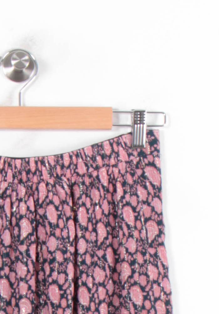 Jupe Midi Rose et Bleu - Taille S/36 de la marque Caroll | PARAD78428 - Vendu par Paradigme - Image 3