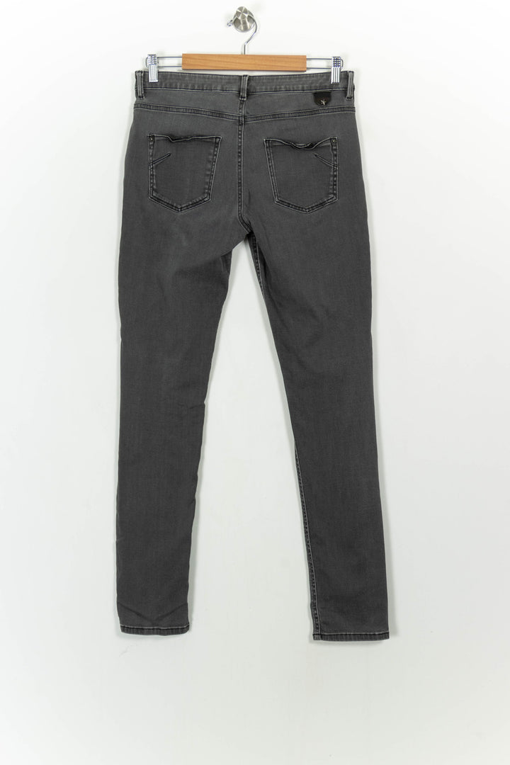 Jean Gris - Taille XL/42 de la marque IKKS | PARAD78437 - Vendu par Paradigme - Image 4